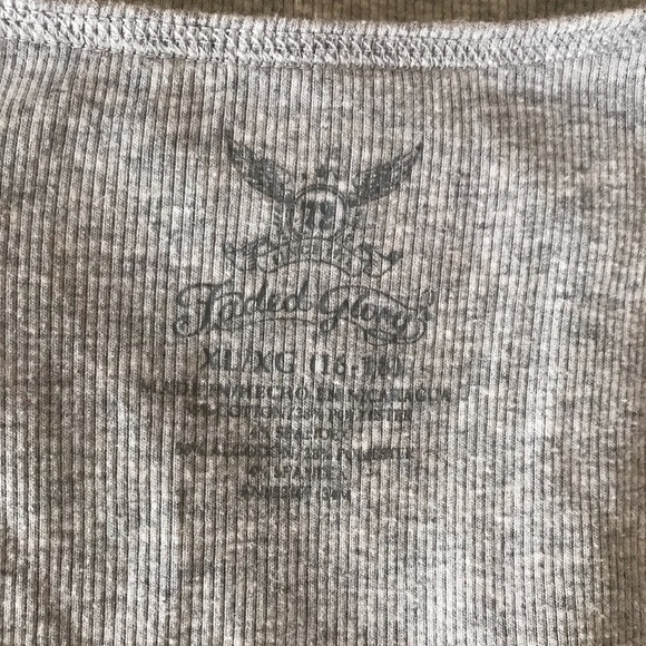 Grey Ribbed Tank - Picture 3 of 3